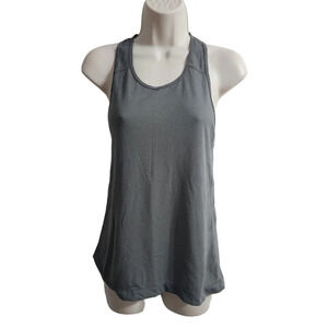 SWEATY BETTY Gray Racerback Tank Top Size XXS